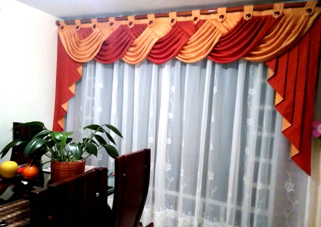 cortinas para sala comedor